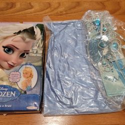 Elsa Braid, Tiara, Cape And Accessories 