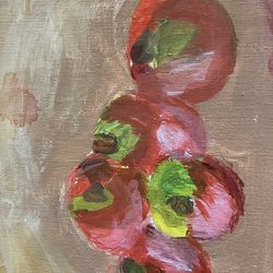 Apples Acrylic Painting 