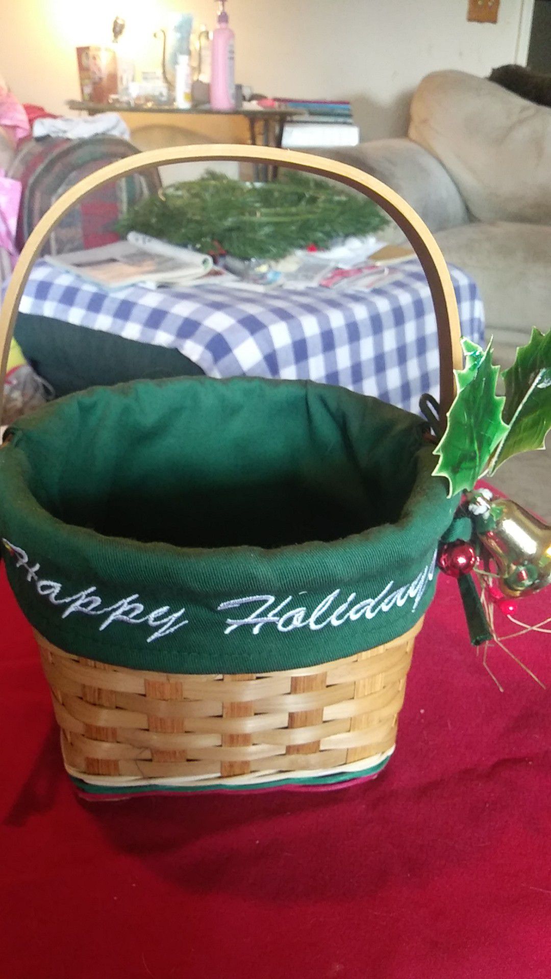 Happy Holidays Basket