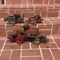 Vises Swivel Vice Tool Vintage Craftsman Columbian Dunlap 