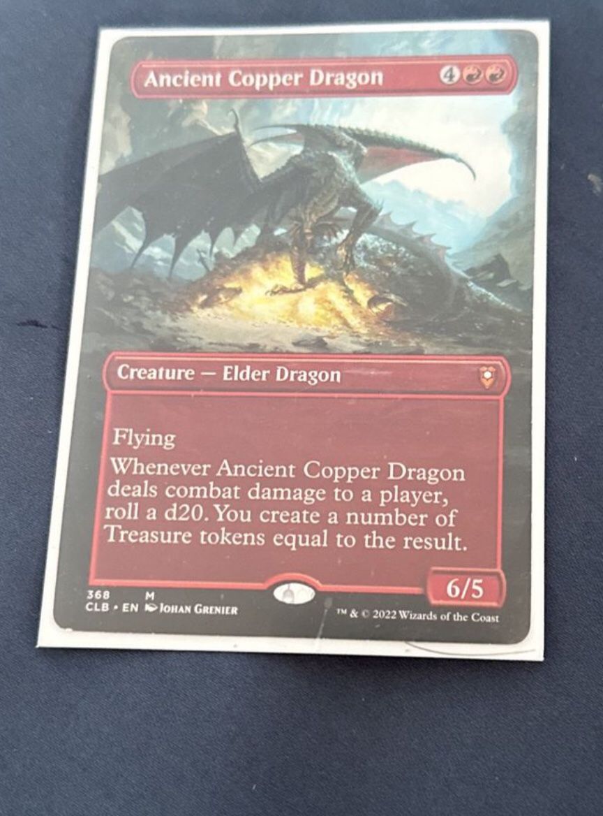 Mtg Ancient Copper Dragon 