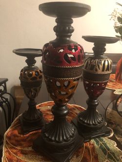 Home Interiors Set De 3. Excelentes Condiciones 