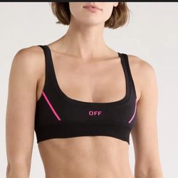 Off Stamp Seamless Bralette