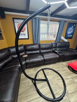Hanging chair hammock stand