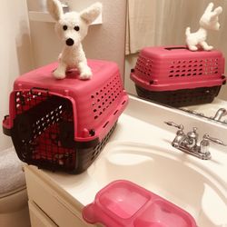 PETMATE Small Dog Carrier Pet Crate 