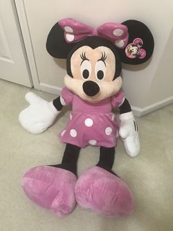 Giant Minnie Mouse Plush 48”