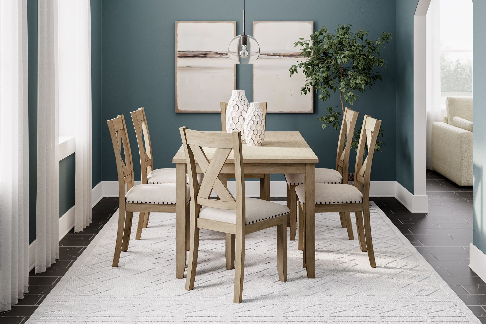 7pc Dining Table set by Ashley Signature Design