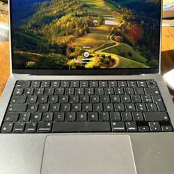 Like New MacBook Pro 14-inch M1 Pro (10-core, 16-core GPU), 1TB SSD, 16GB RAM, Space Grey, 2021