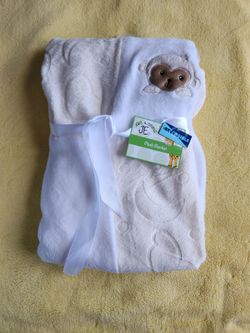 Jake & Emma Reversible Baby Plush Blanket