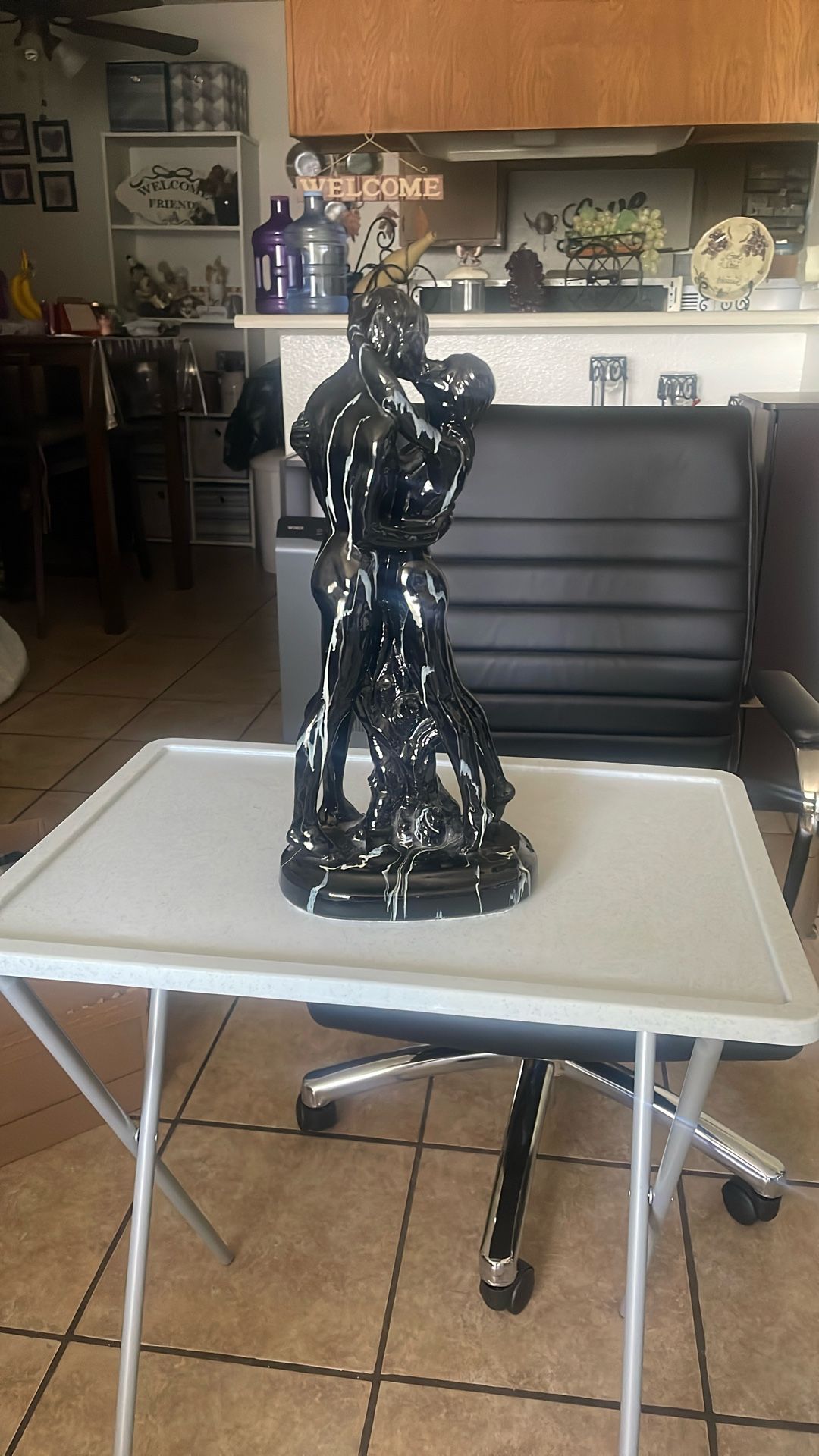 Ceramic Lovers Figurine