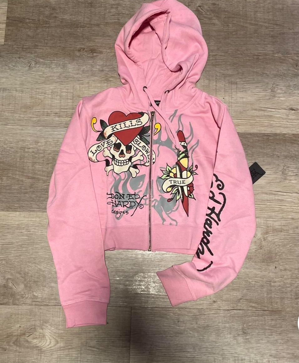 Pink Ed Hardy Jacket