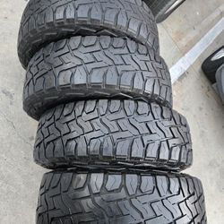 4.  PCS OF TIRES.    TOYO R T OPEN COUNTRY.  SIZE LT 265/70/17