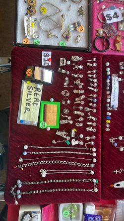 Real Silver Charms Any Each 10$