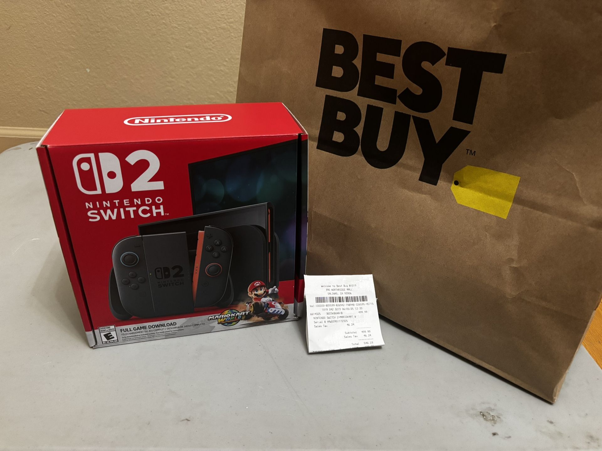 Open Nintendo Switch 2 (NO GAME)