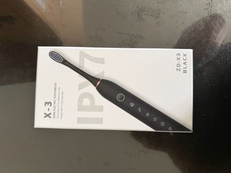 X-3 Sonic Electric Toothbrush Black