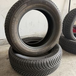 Pair 225-60-18 Michelin NEW