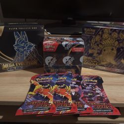 Pokemon ETB’s & Booster Box/Blisters