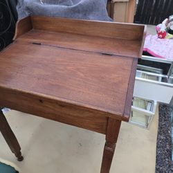 Antique Desk Near Primitive 