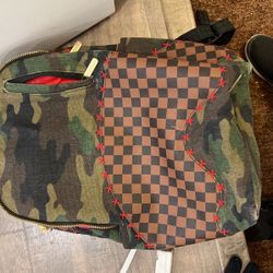 Back Pack Lightly Used But Zipper Broke