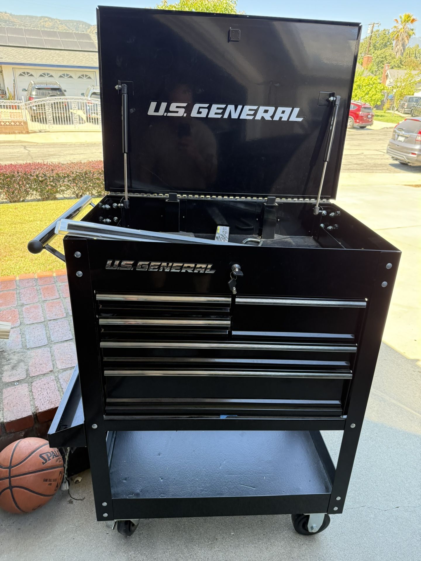 U.S. General Tool Box Black
