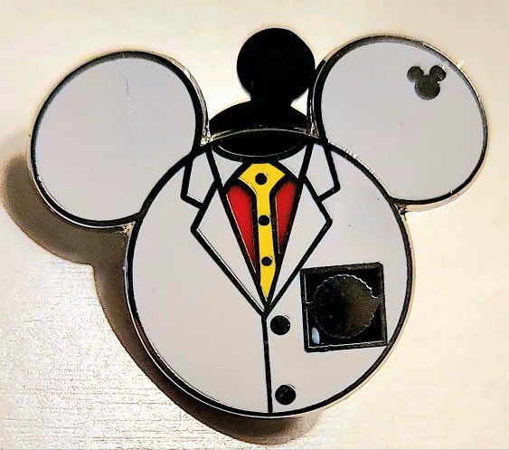 2013 White Suit Member Costumes Mickey Mouse Disney Lapel Pin