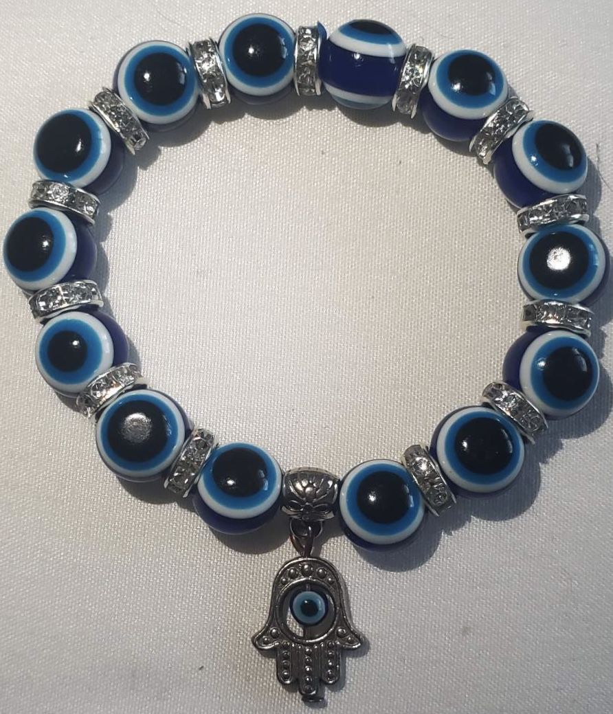 handmade evil eye bracelet 
