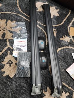 46" Roof Rack Universal Shark-Style Crossbars