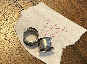 1/2” Plugs, Gauges, Tunnels 