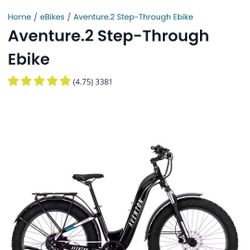 Aventon Aventure 2 E Bike New