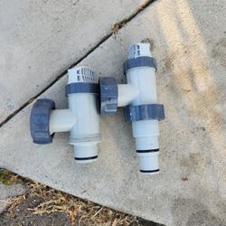 Intex Avove The Fround Shut Off And On Valve