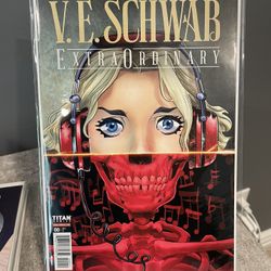 VE Schwab’s ExtraOrdinary #0 (Titan Comics, 2021)