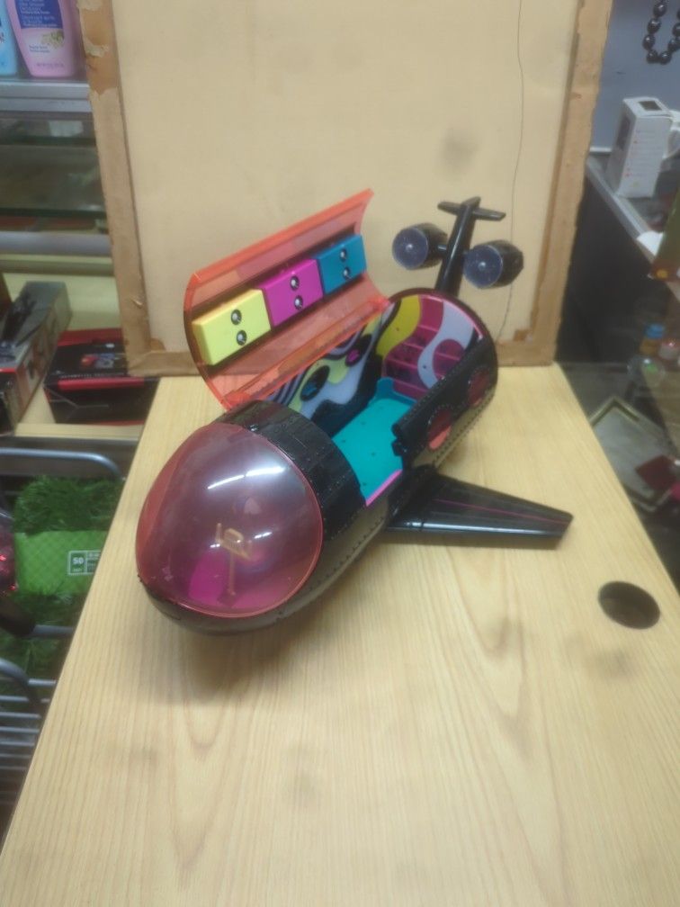 LOL Surprise B.B. Air 2020 OMG BB Air Plane 571339 black jet 1 doll