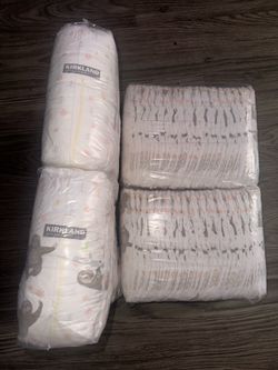 Diapers size 4 Kirkland