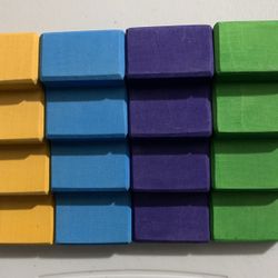 Grimms Stepped Roofs Wooden Toys 