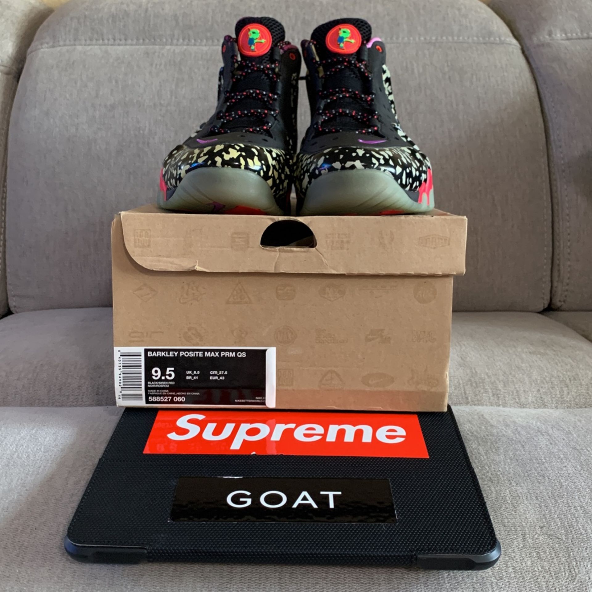 Barkley Posite Reflective Max Prm Area 72 ( 2013 ) Size 9.5 $300 OBO