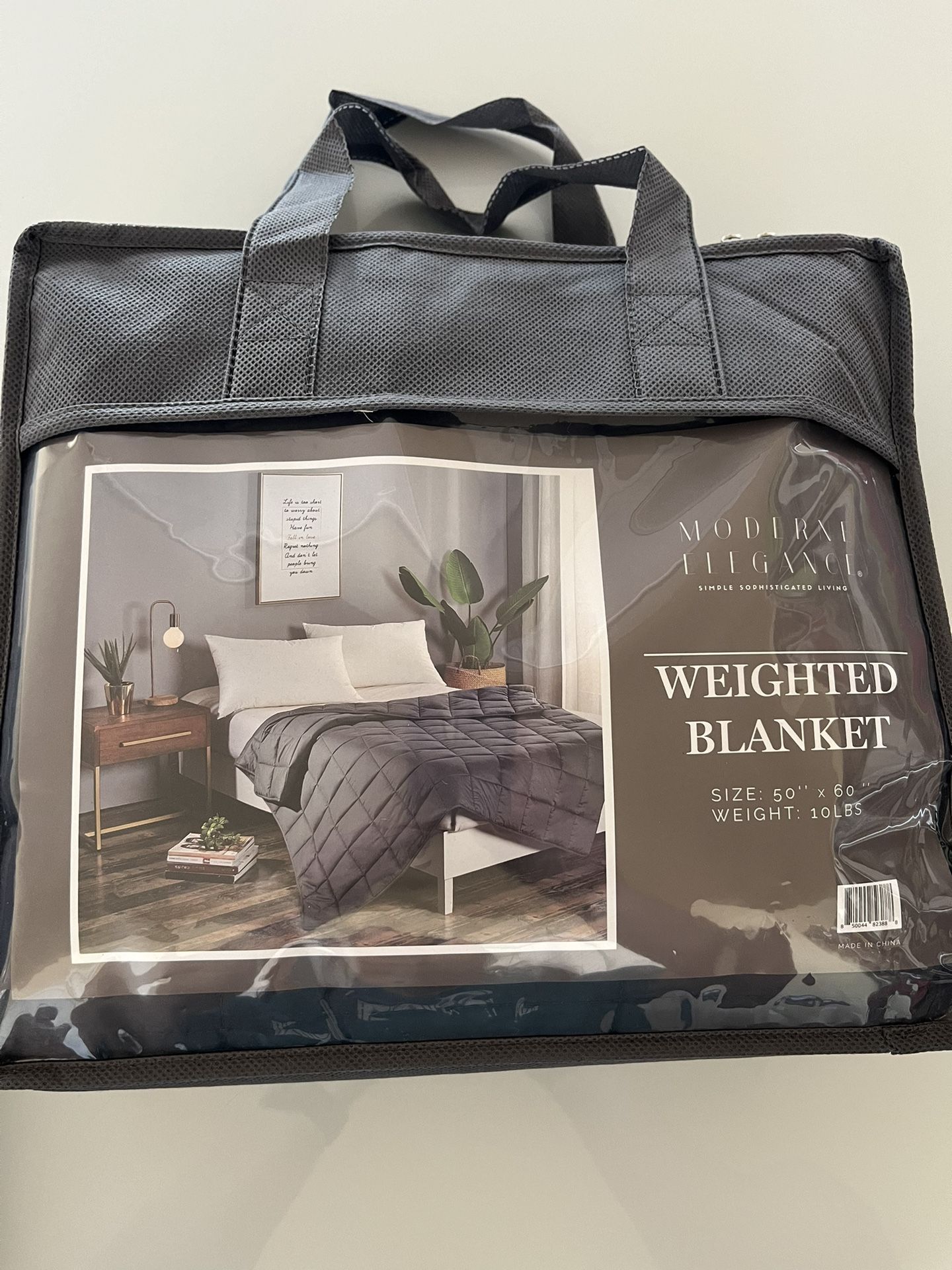Modern Elegance Weighted Blanket 10 lbs 50” X 60”