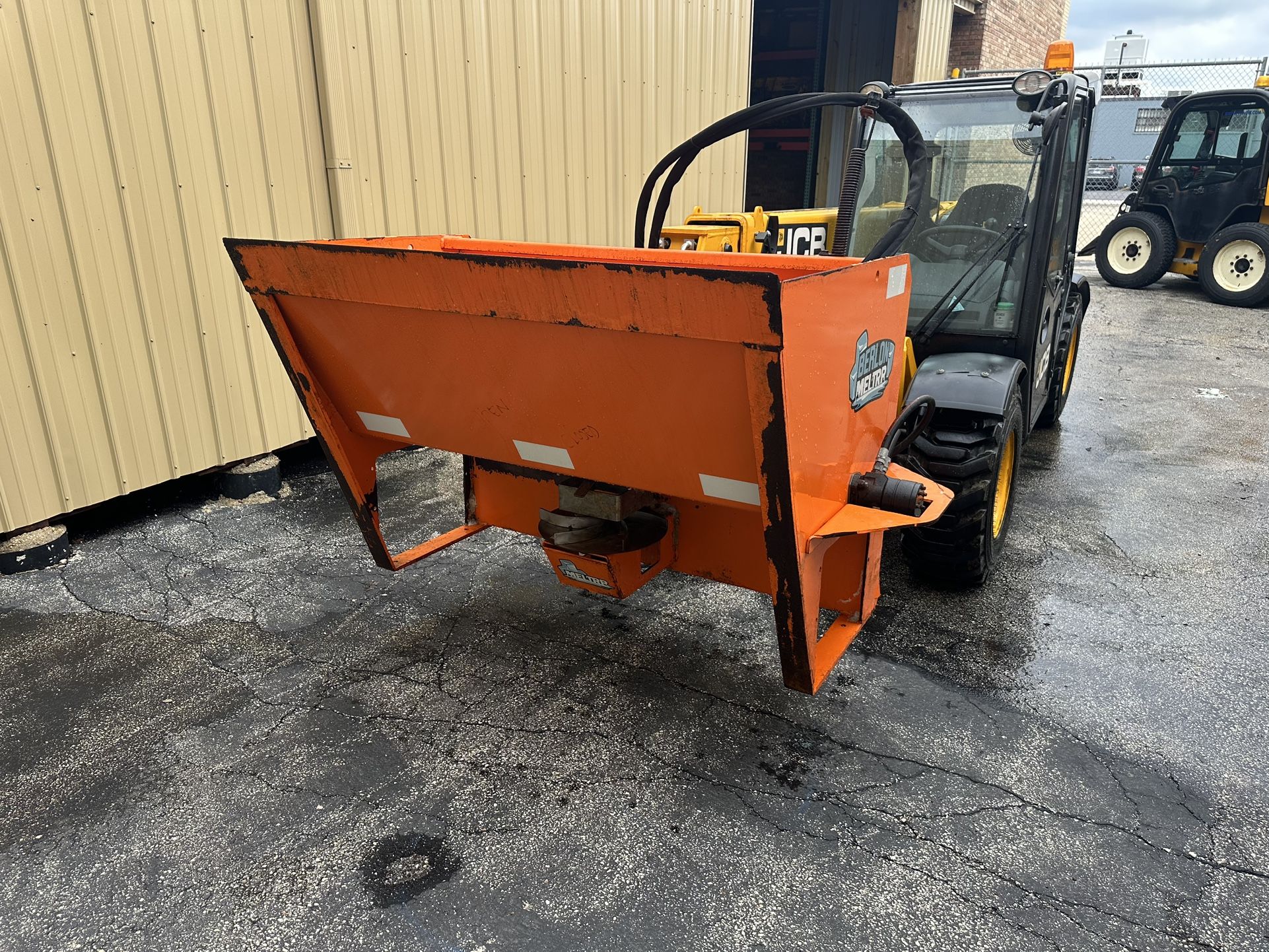 Skid Steer Salt Spreader