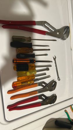 Used Screw Drivers and Other Tools