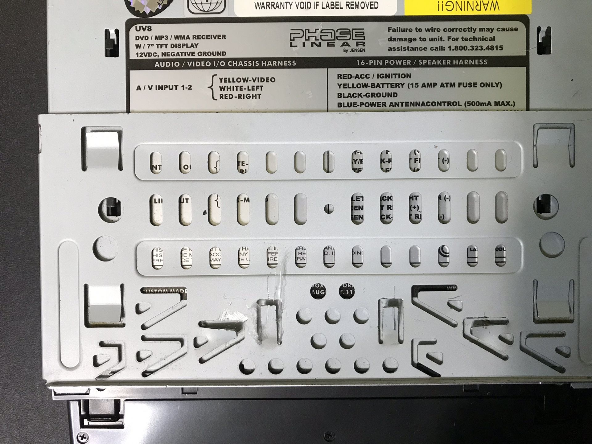 Phase Linear UV8 (by Jensen/Audiovox)Nêw with out box