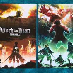 Attack On Titan Anime Posters $10 Each (AOT)