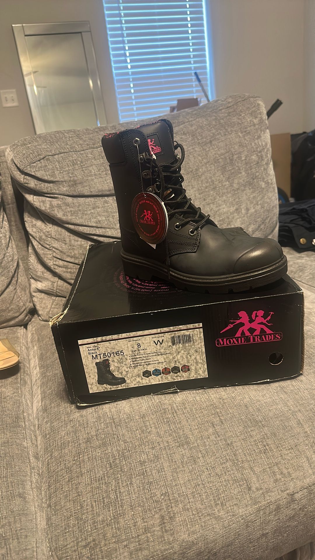 Steel Safety Toe Boots