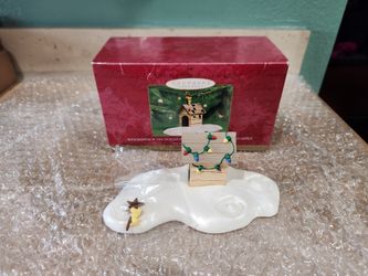 Vintage 2000 Hallmark Woodstock On Snoopy's Doghouse Keepsake Ornament: Peanuts 50 Year Anniversary 