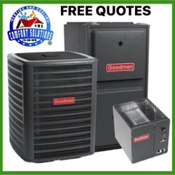 Mini Split Central Air Hvac  Funace Goodman 