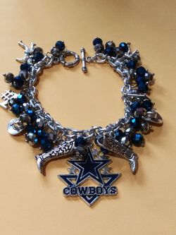 Dallas Cowboys Charm Bracelet