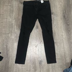 Black Hollister Jeans