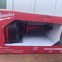 Milwaukee Trap Snake Auger Drain Cleaning Kit