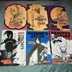 Naruto Books Set (6 Books)
