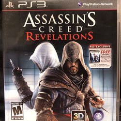Assassins Creed Revelations PS3 Game 