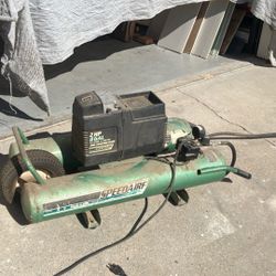 Portable Electric Twin Tank Air Compressor