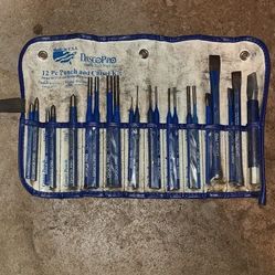 22 Piece Punch And Chisel Kit (Dasco Pro)